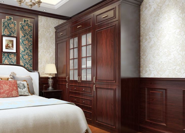 Nostalgia And Noble Solid Wood Wardrobe