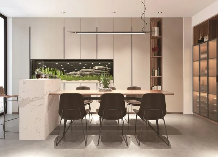 Lacquer Painting Kitchen Cabinetry