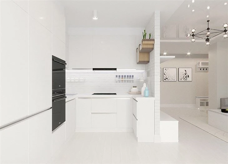 Gloss MDF Kitchen Cabinets